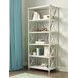 Terrace White Etagere with 5 Shelves