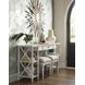 Terrace White Rectangular Sofa Table