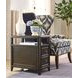 Whitaker Distressed Dark Stain Rectangular Chairside Table