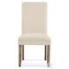 Colby Beige Parson Chair Set of 2