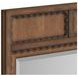 Harbor Warm Walnut Square Dresser Mirror