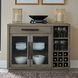 Pure Modern Moonstone Server with Bar Cabinet