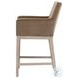 Drake Caramel Velvet Counter Height Stool