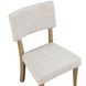 Colvin Brown and White Side Chair