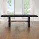 Aubrey Black 96" Extendable Rectangular Dining Table