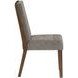 Quinn Brown Upholstered Side Chair Set of 2