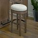 Sundance White Swivel Bar Stool