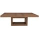Garland Brown 70" Extendable Rectangular Dining Table