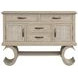 Gwendolyn Cerused Taupe 2 Doors Server with USB Charging