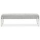 Mirelle Gray Upholstered 59" Accent Bench