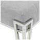 Mirelle Gray Upholstered 59" Accent Bench