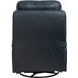 Duffy Ryegate Sapphire Blue Leather Swivel Glider Recliner