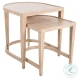 Dustin Blonde Natural Nesting Tables