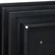 Canyon Black Square End Table