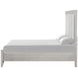 Fiona Mist Gray Queen Upholstered Storage Panel Bed