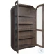 Modern Mood Dark Brown Display Cabinet