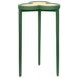 Dylan Light Green and Brown Clover Cigar Table