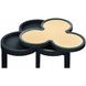 Dylan Navy and Natural Clover Cigar Table