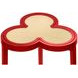 Dylan Red and Natural Clover Cigar Table