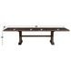 Auburn Brown 126" Extendable Rectangular Dining Table