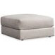 Vista Gray Square Ottoman
