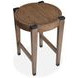 Kaysen Wallaby and Matte Black Round End Table