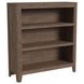 Carlson Harvest Brown Bookcase with 3 Shelves