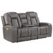 Daniel Gray 77" Triple Power Reclining Loveseat with USB Charging