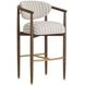 Freya Gifford Script Upholstered Barstool