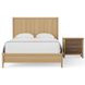 Nordhaven Clear Maple King Panel Bed