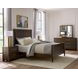 Nordhaven Nordic Walnut King Poster Bed