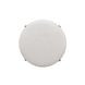 Oodle Cream and Light Walnut Performance Vegan Mohair Upholstered Counter Height Stool