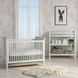 Modern Nursery White Convertible Crib