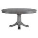 Foundry Brushed Pewter 60" Oval Dining Table