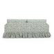 Gertrude Gray and White 90" Sofa