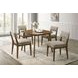 Miller Walnut Square Dining Room Set