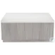 Colonnade Faux Stone And Neutral Tone Cocktail Table
