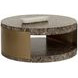 Gardiner Dark Emperador Outdoor Round Coffee Table