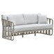 Alexa Outdoor Seating White 79" Outdoor Sofa