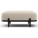 Madera Oatmeal Upholstered Rectangular Ottoman
