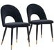 Menlo Black Dining Chair Set of 2
