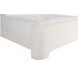 Ellisford Copenhagen White King Upholstered Panel Bed