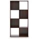 Glosmount Cherry and Light Brown Eight Cube Organizer