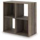 Shallifer Brown Four Cube Organizer
