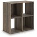 Shallifer Brown Four Cube Organizer