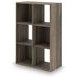 Shallifer Brown Six Cube Organizer