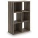 Shallifer Brown Six Cube Organizer