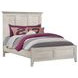 San Mateo Youth Rustic White Full Panel Bed