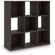 Piperton Charcoal Nine Cube Organizer