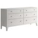 Mezzanine Dove Gray 6 Drawer Dresser
